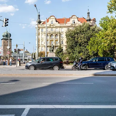Blueground New Town View Nr Vltava River Prg-125 Apartment